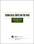 Using Real Fonts on the Web