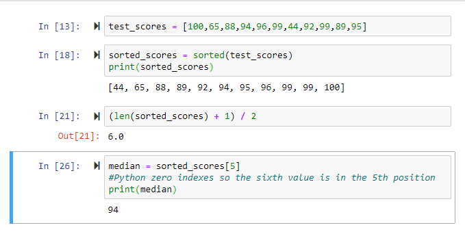 Python Median