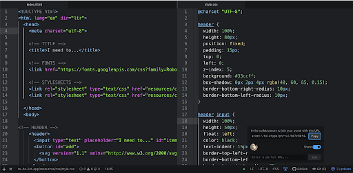 Using Teletype with Atom's Interface