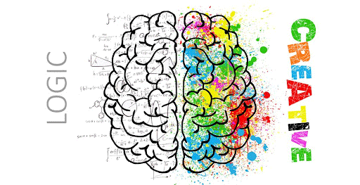 Logic and Creative sides of the brain 