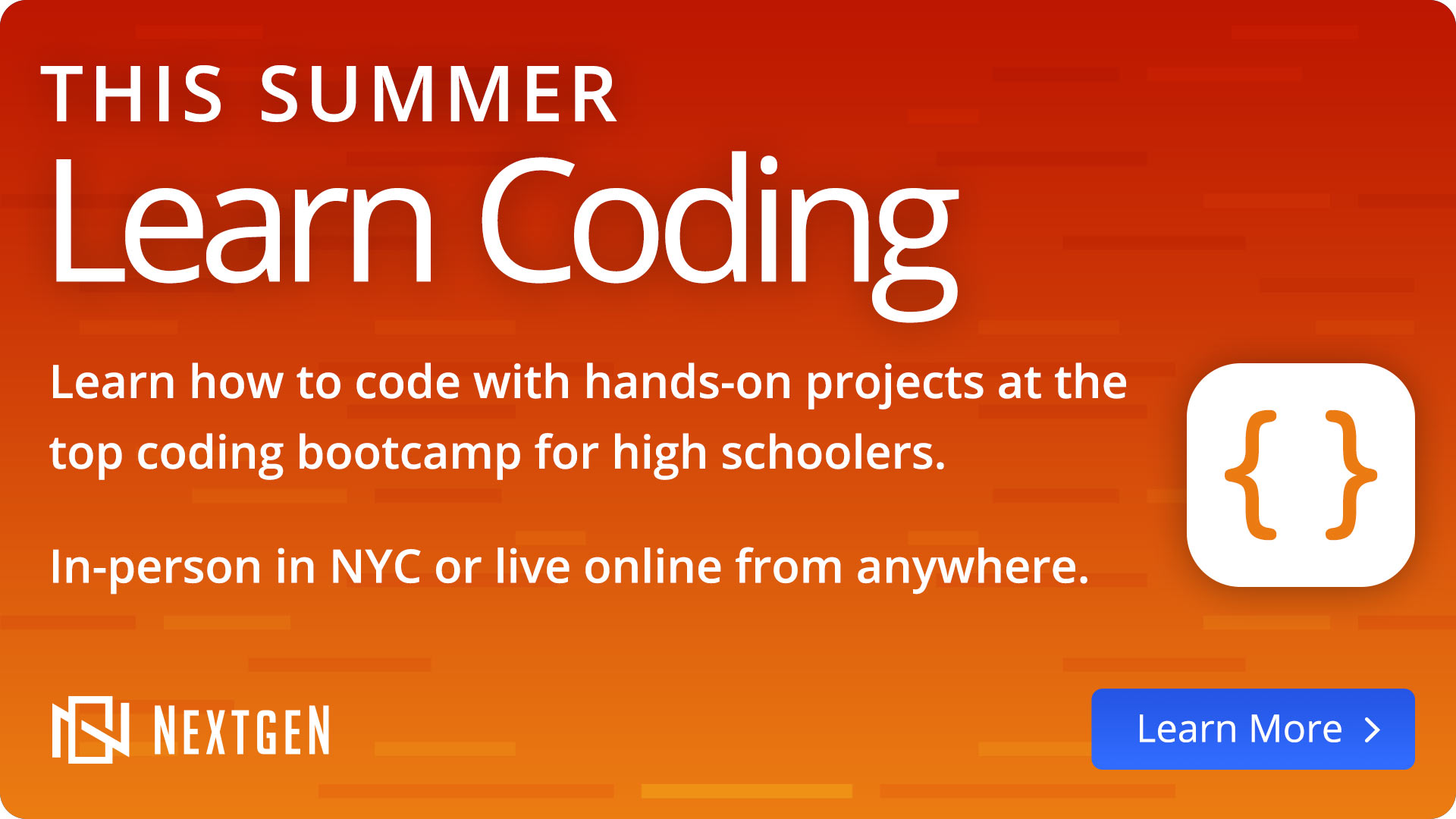 Learn Coding This Summer