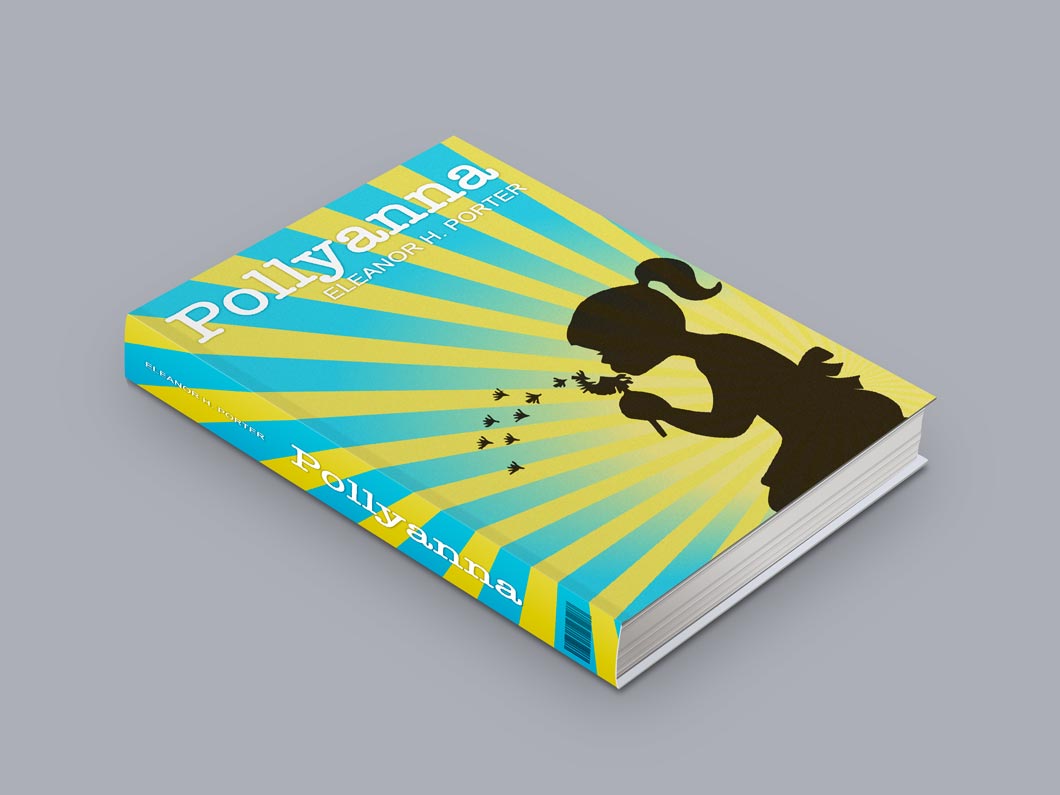 Book cover art by graphic design student