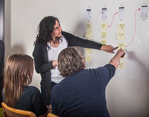 UX professional teaching design skills