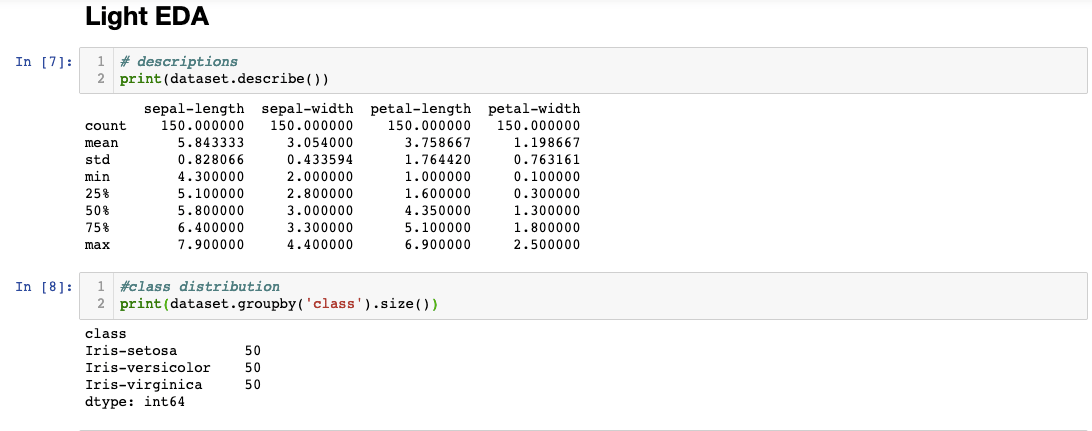 Exploratory Data Analysis Jupyter