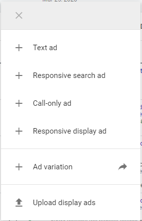 Google Ads Ad Types