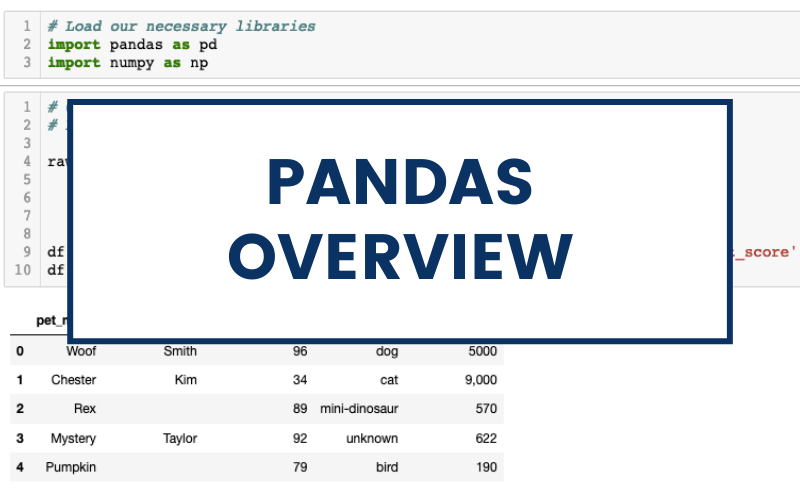 Pandas Overview Cover Image