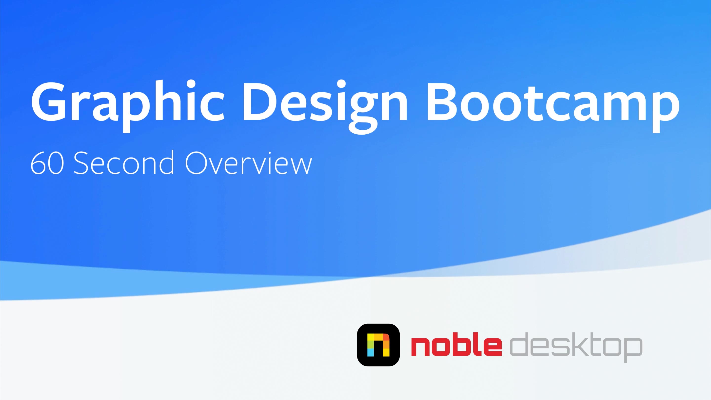 Graphic Design Portfolio Bootcamp Class Overview